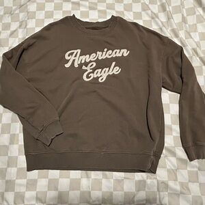 American Eagle Brown Sweater for Women medium